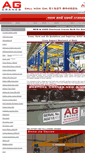 Mobile Screenshot of ag-cranes.com